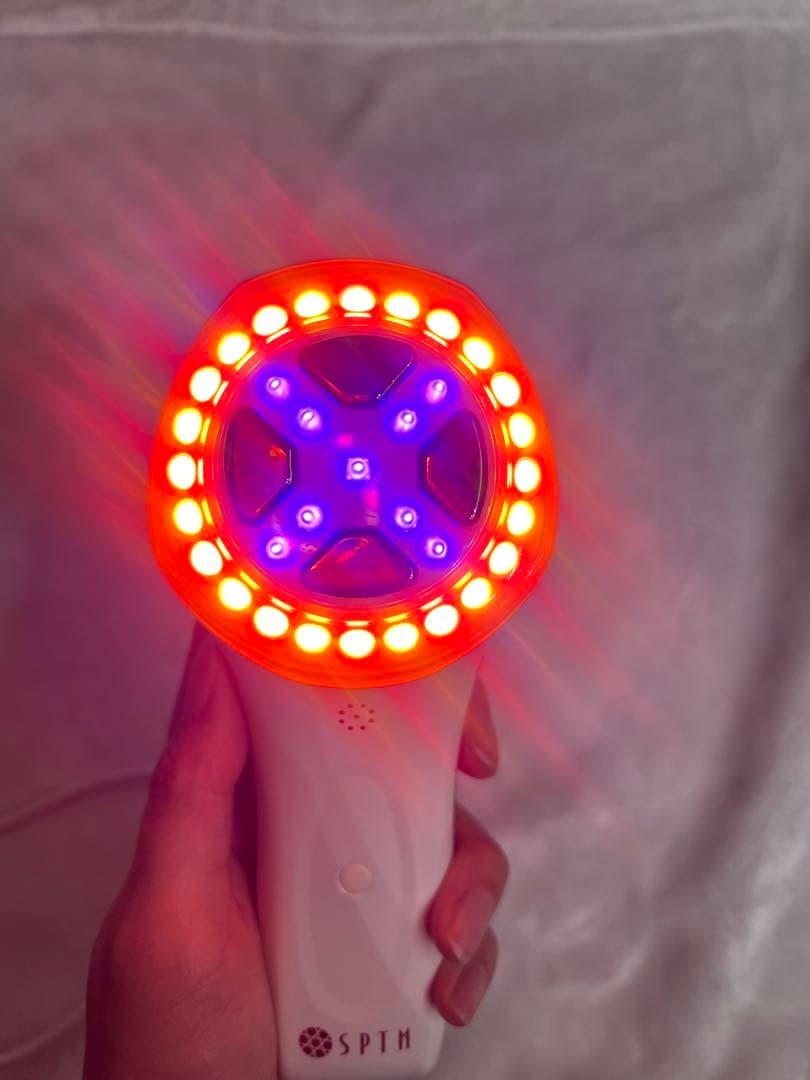 セプテム　アップビー美顔器 APPB ホワイト 充電器・ポーチ・箱付き