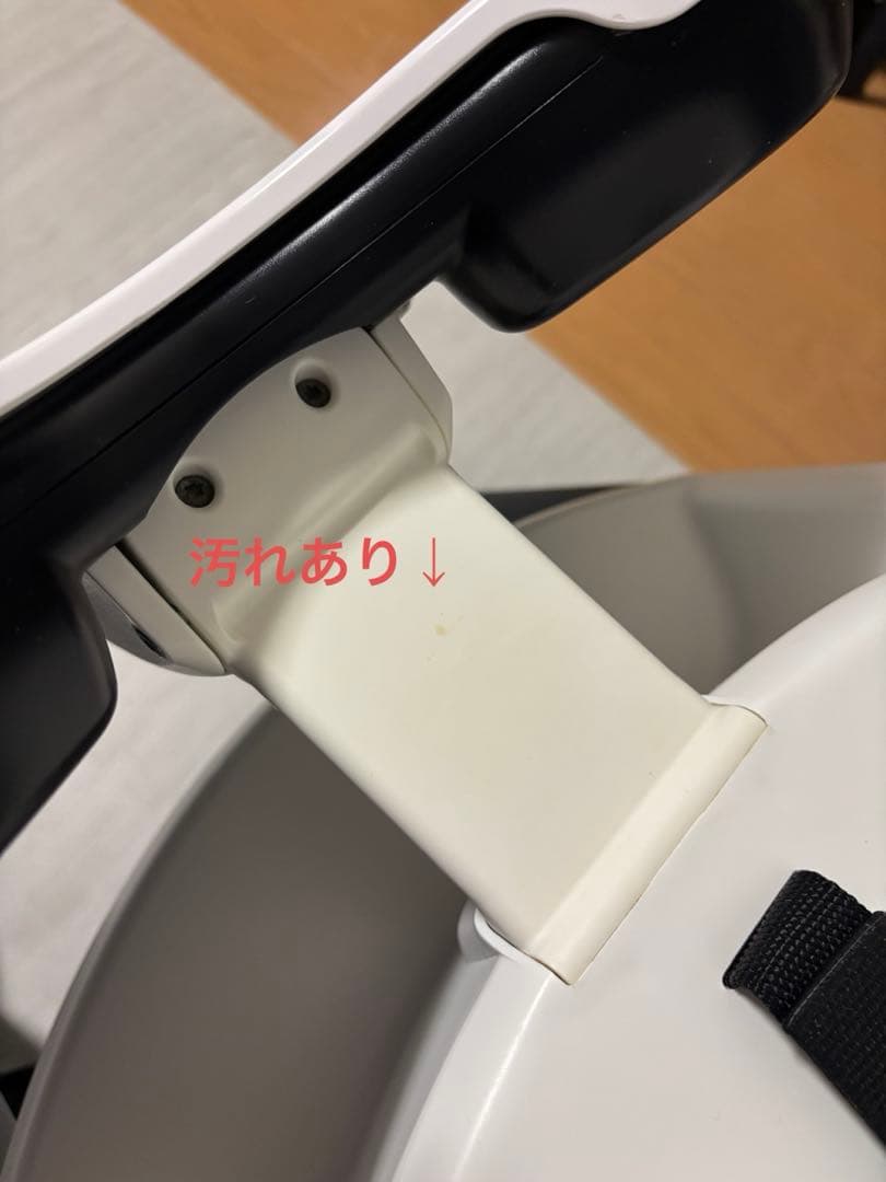 BabyBjorn ハイチェア ホワイト ベルト付き