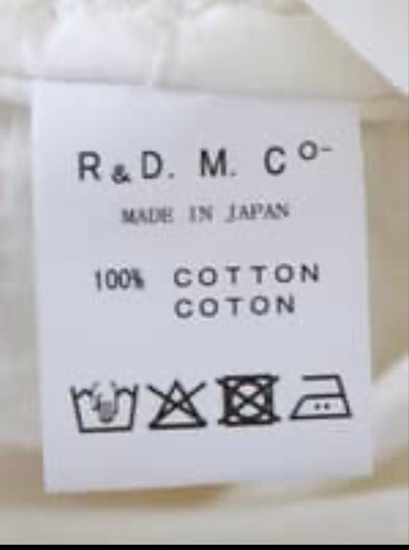 R&D.M.Co- オールドマンズ/コットンフリルショルダーバッグ 白