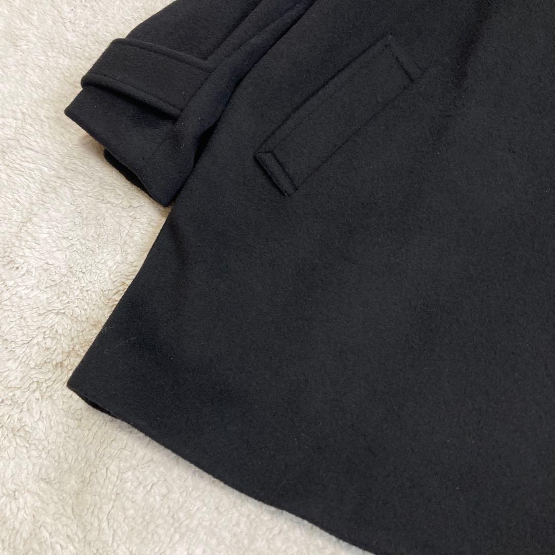 極美品・24AW✨ジャーナルスタンダード　スーパーファインビーバーPコート　黒