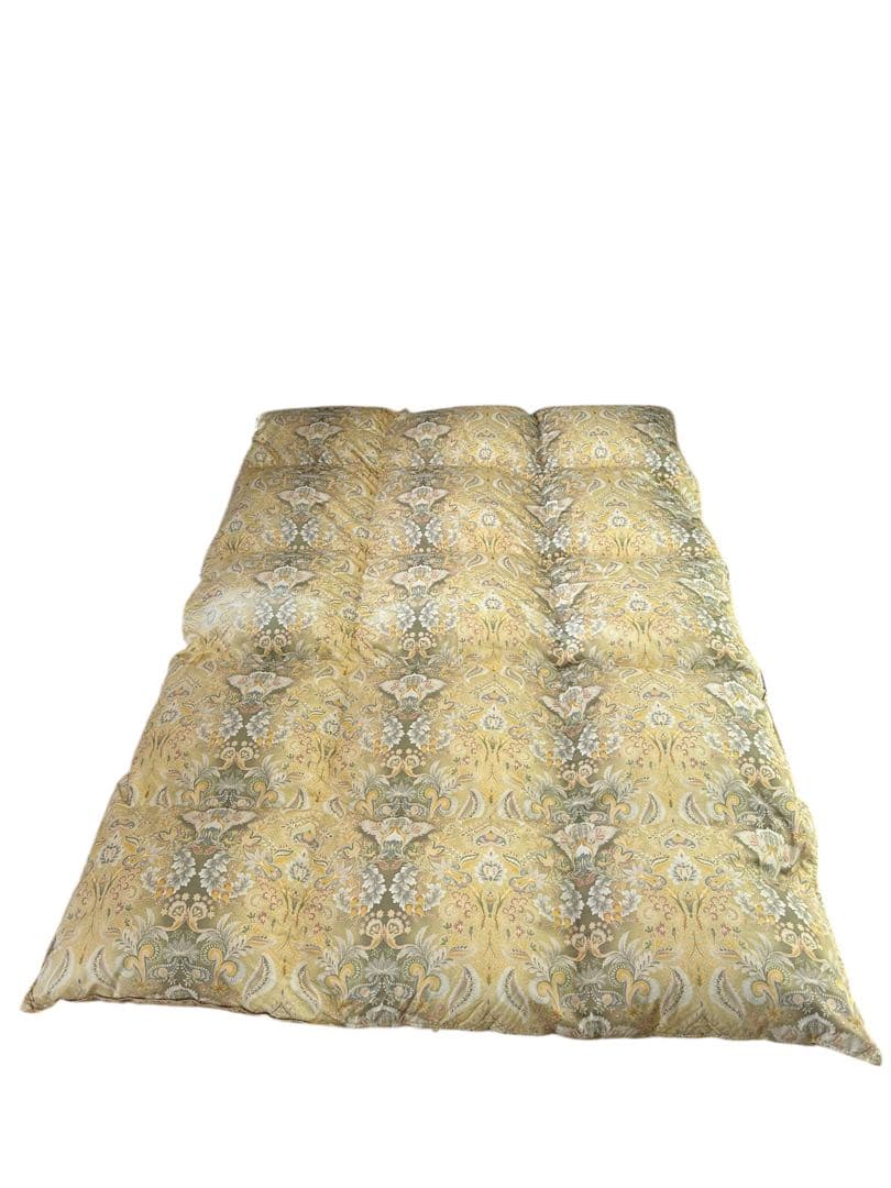 送料込み⭐︎ROMANCE【羽毛掛け布団 シングル 150x210cm】イエロー