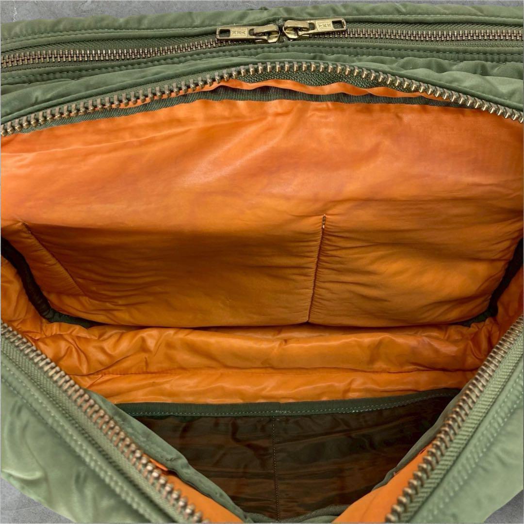 PORTER タンカー ショルダーバッグ XL グリーン