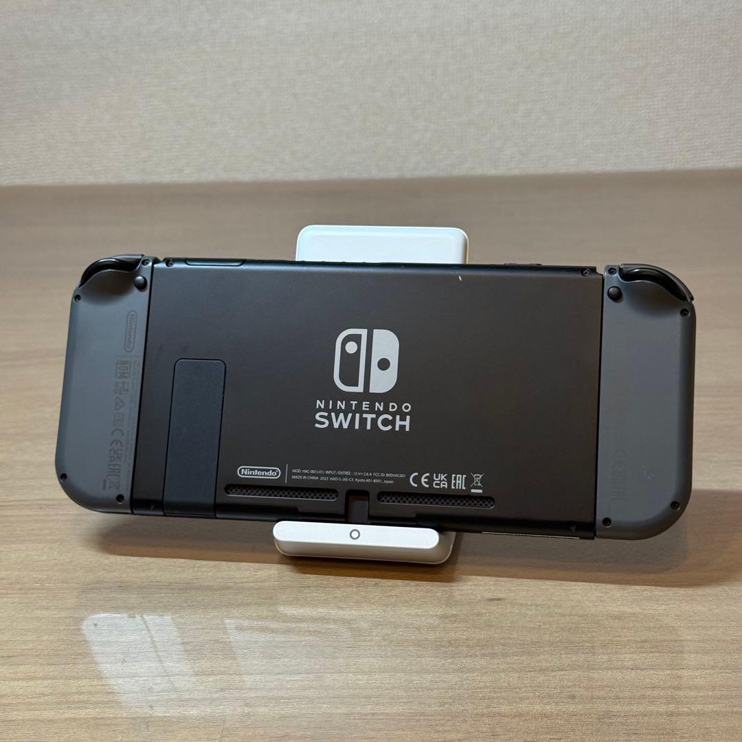 6-268 Switch 本体 新型 グレー 箱付き