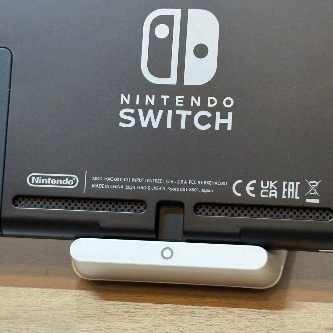 6-268 Switch 本体 新型 グレー 箱付き