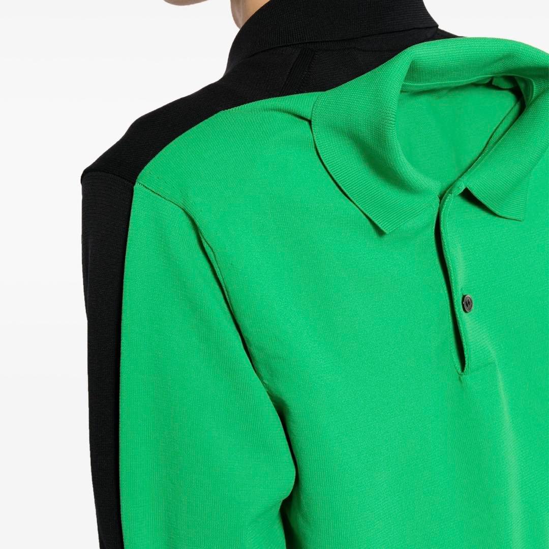 【希少、未使用に近い】コムデギャルソン オムプリュス ドッキングポロシャツ M