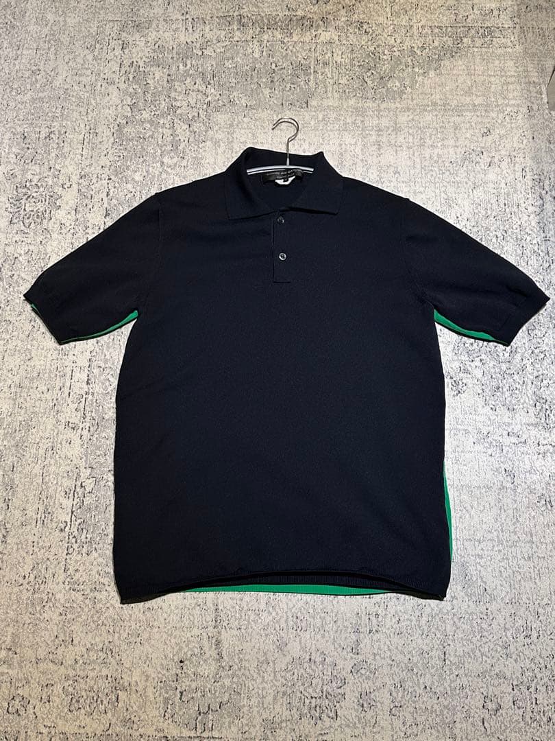 【希少、未使用に近い】コムデギャルソン オムプリュス ドッキングポロシャツ M