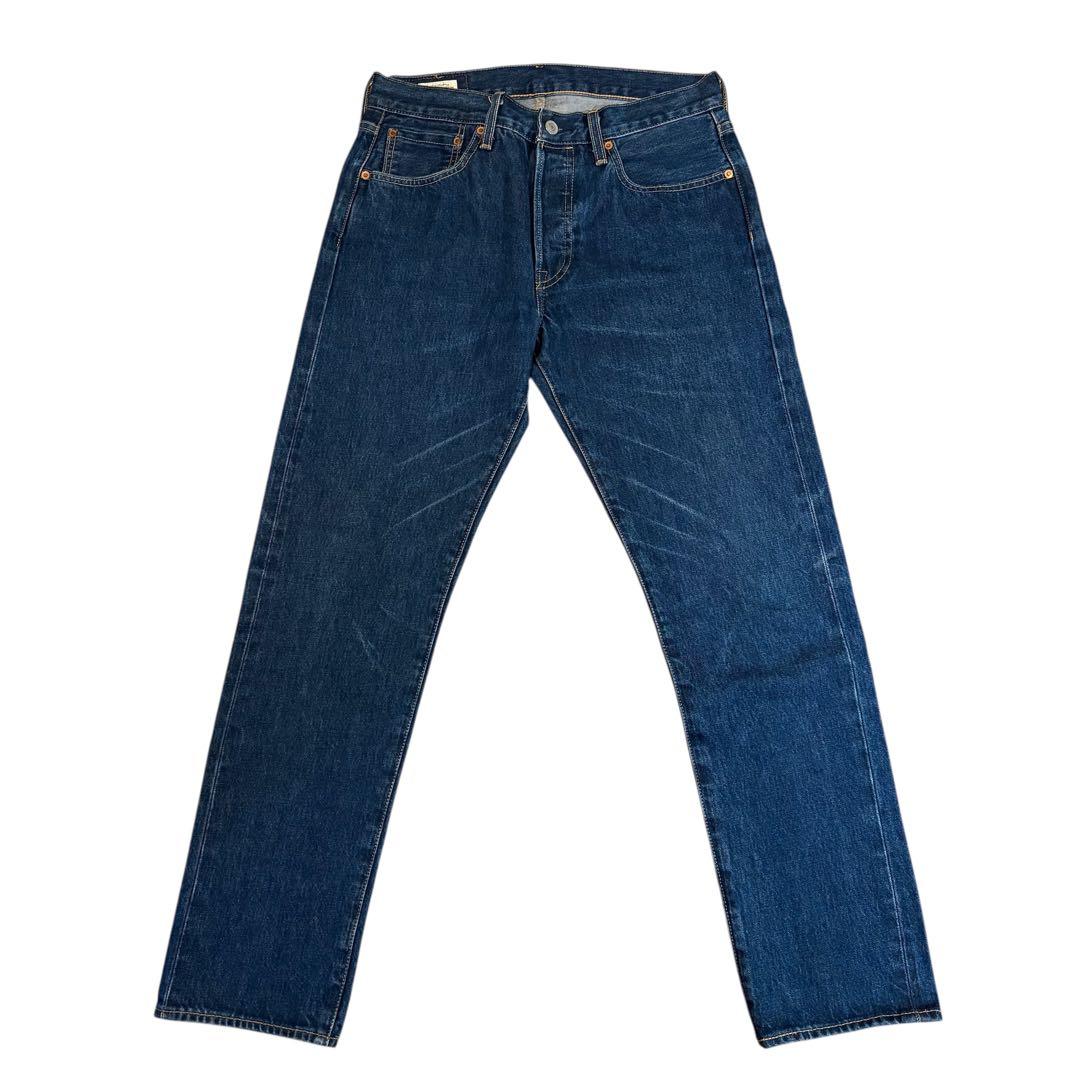 リーバイス 501ST スリムテーパー セルビッチ BigE W31 赤耳b