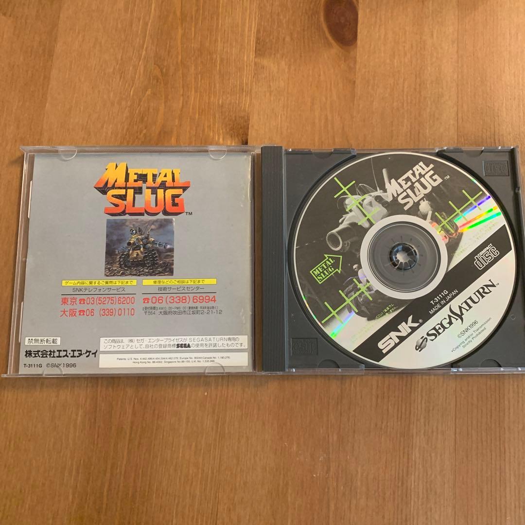 L SLUG メタルスラッグ セガサターン　disk SNK