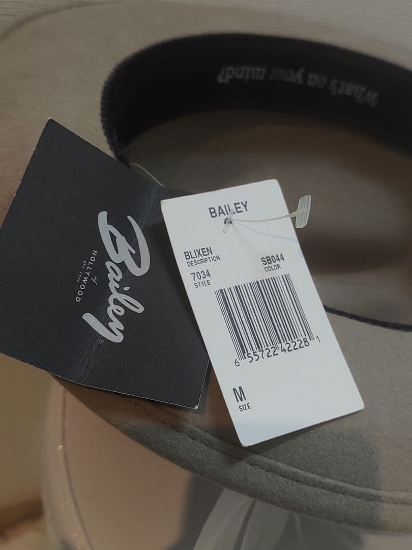 新品　Bailey　ベイリー　BLIXEN　ブレクセン　シルバーベリー