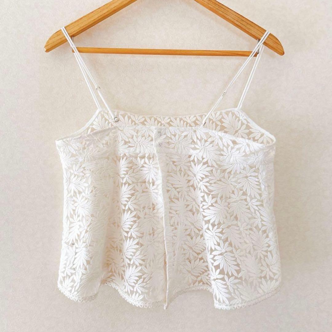 イエナ IENA レースショートキャミソール