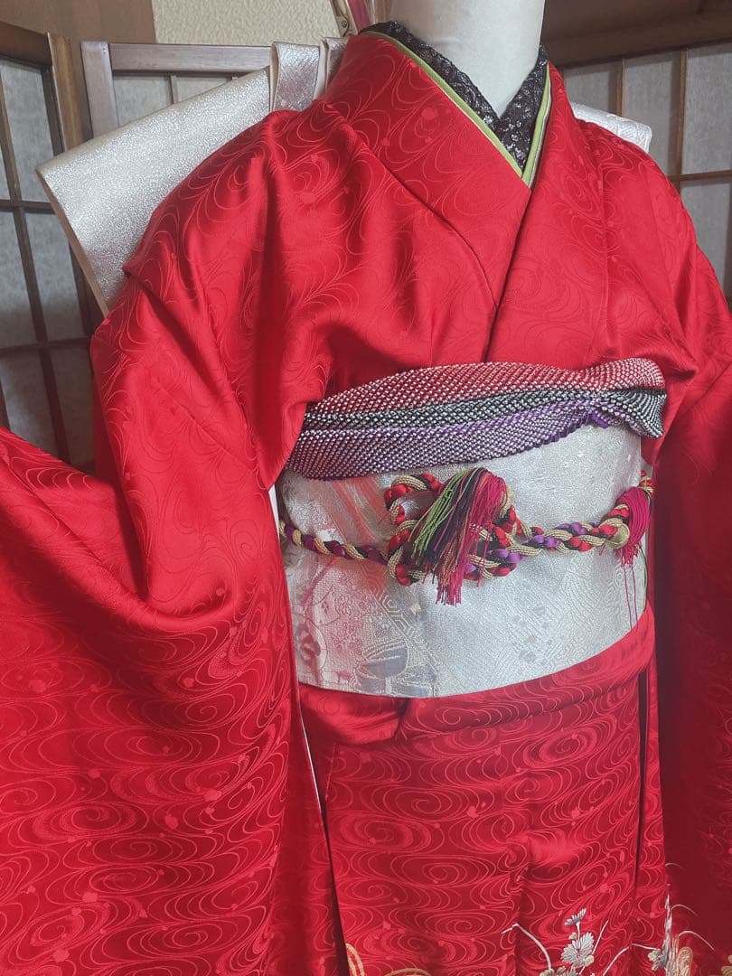 振袖６点セット京友禅金箔仕上げ