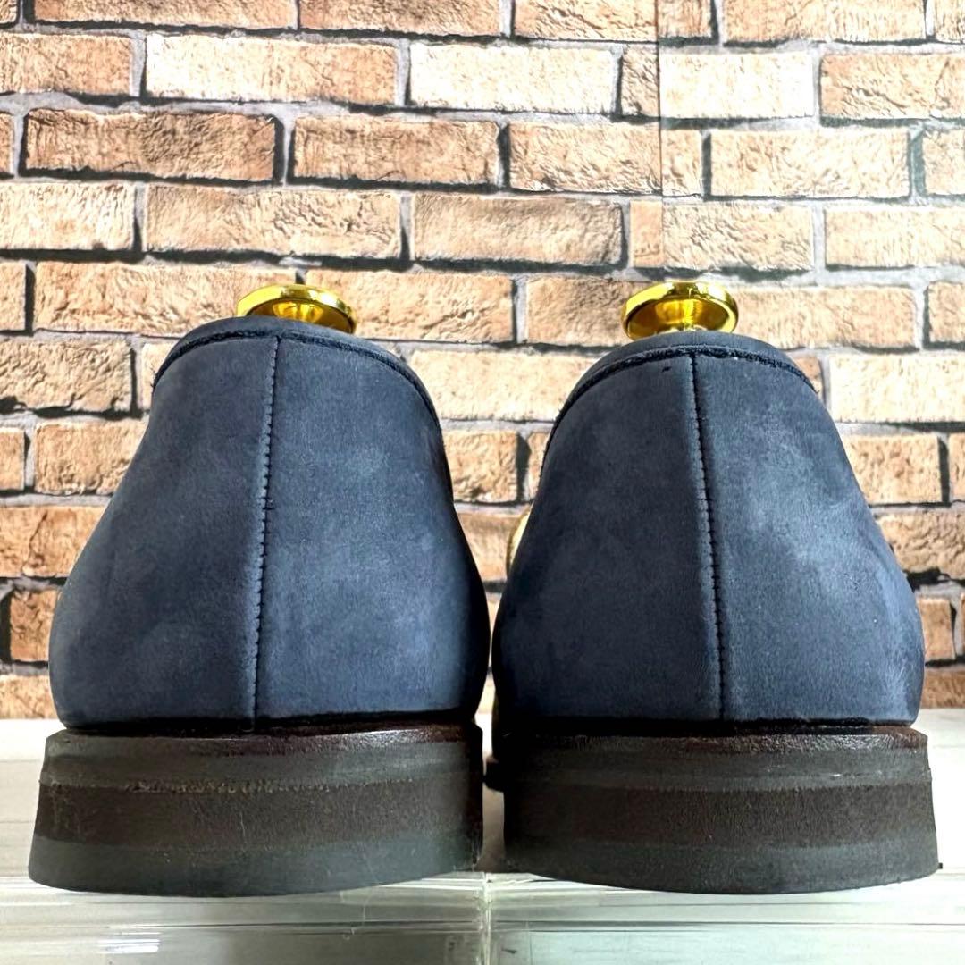 極美品■MORESCHI■タッセルローファー✨スエード マルチカラー セレモニー