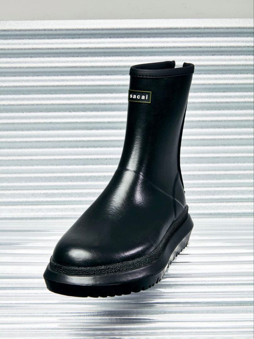 新品25AW Sacai Rubber Boots Lサイズ ラバーブーツ