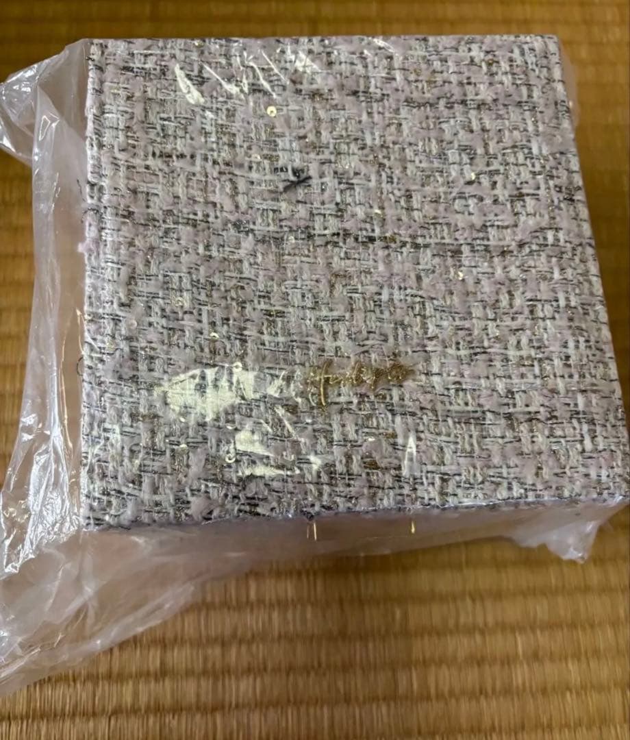 新品　Herlipto tweed jewelry box