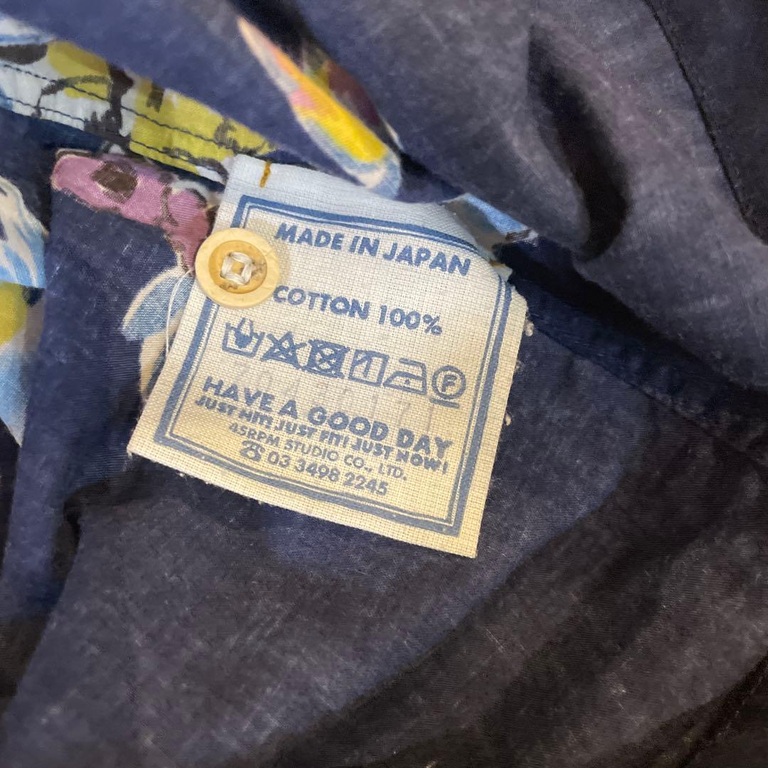 45R 花柄長袖トップス