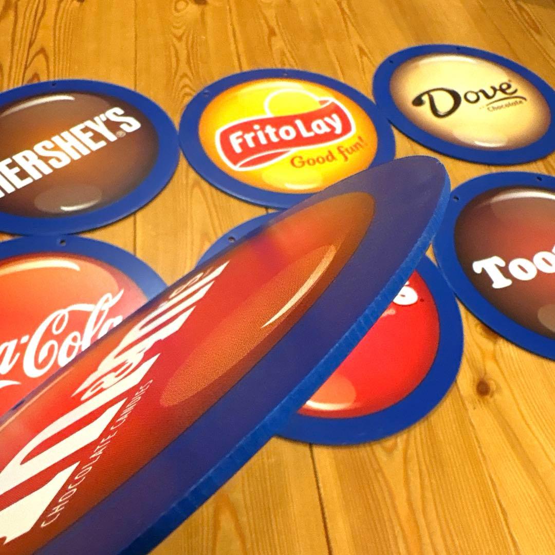 USA キャンディ　看板　セット　mms アドバタイジング ストアディスプレイ