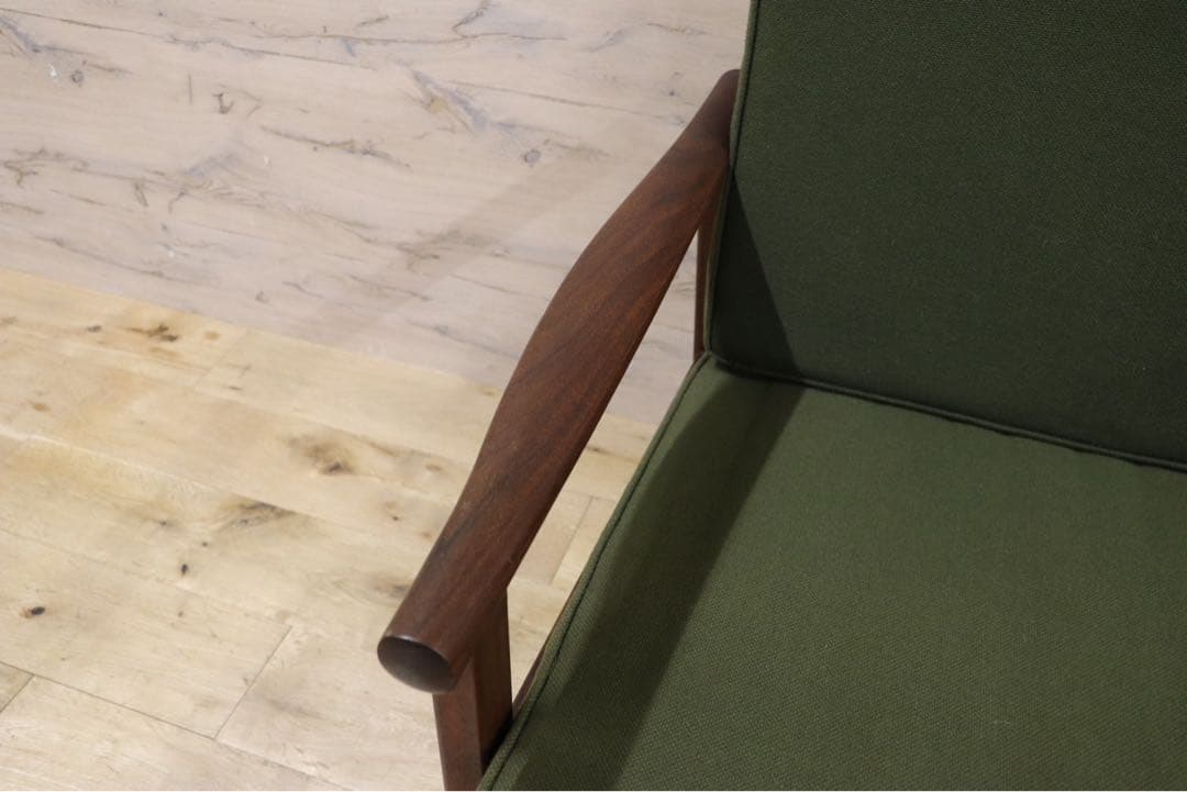 GMHS533B○オールドマルニ / maruni 孔雀 60年代 アームチェア