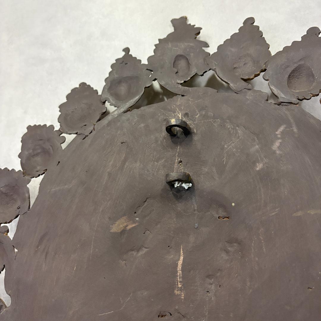 アーチ型光背フレーム／仏像・宗教像用 背面装飾 金属製