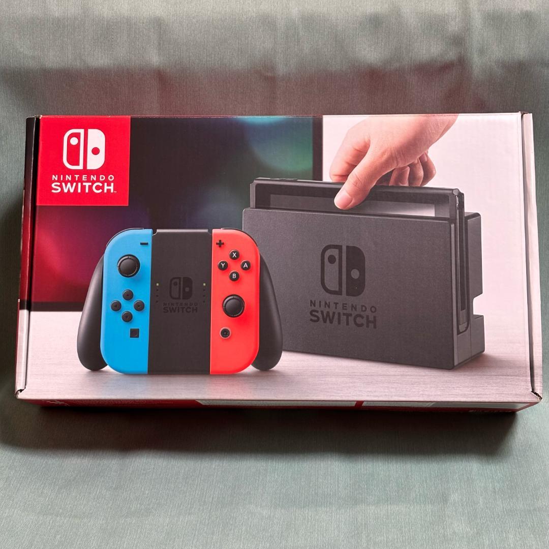 Nintendo Switch 青/赤 本体 付属品・キャリーケース付き