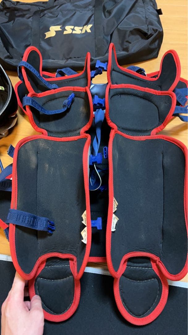 SSK 一般軟式用キャッチャー防具セット
