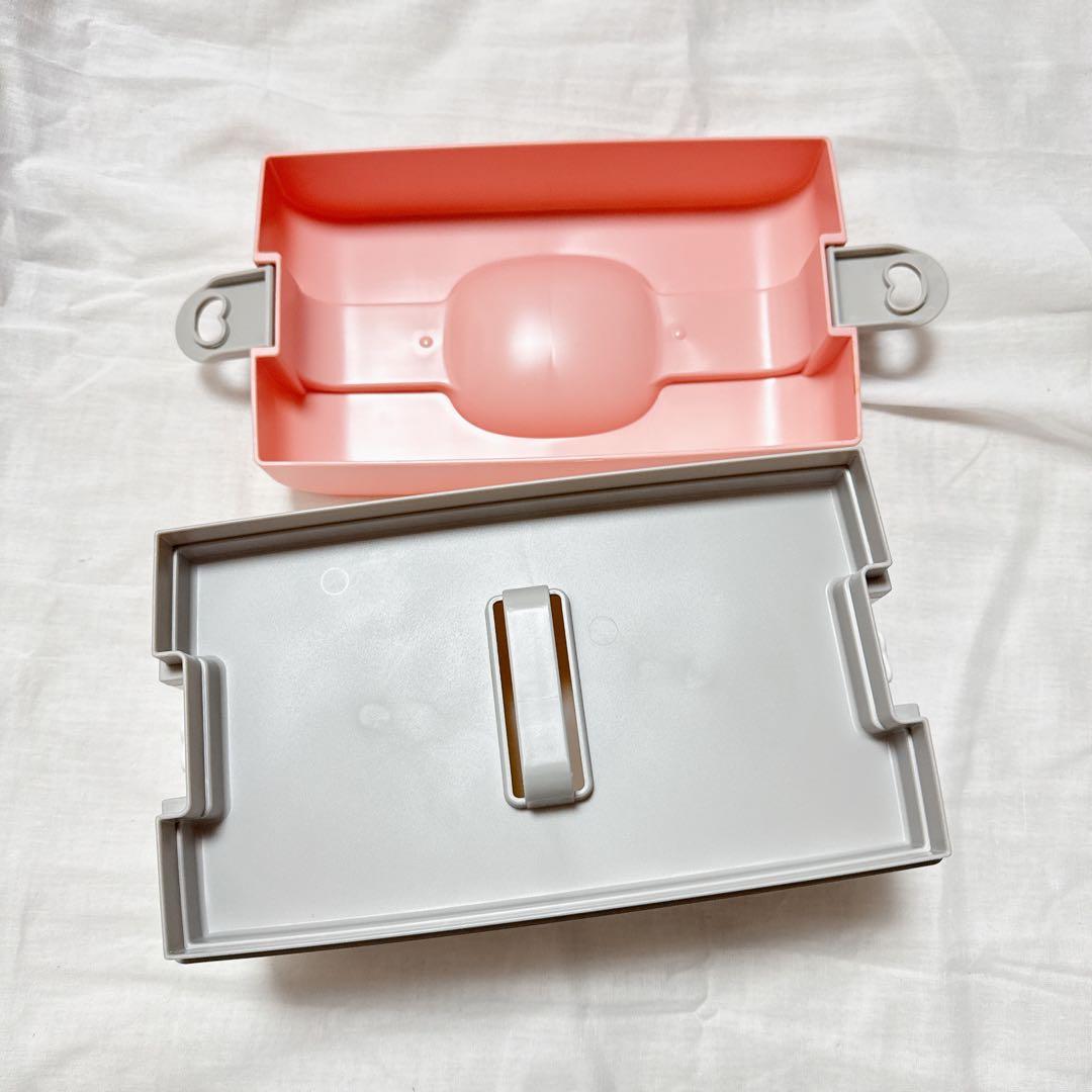 ⭐️未使用⭐️救急箱 薬箱 二層式 大容量 かわいい ポータブル ボックス