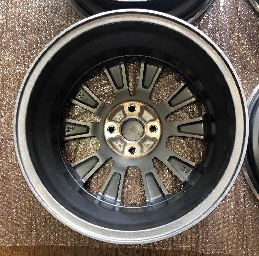 【新車外し】フィットRS GE8 極上美品￼ 純正ホイール4本(送料込み)