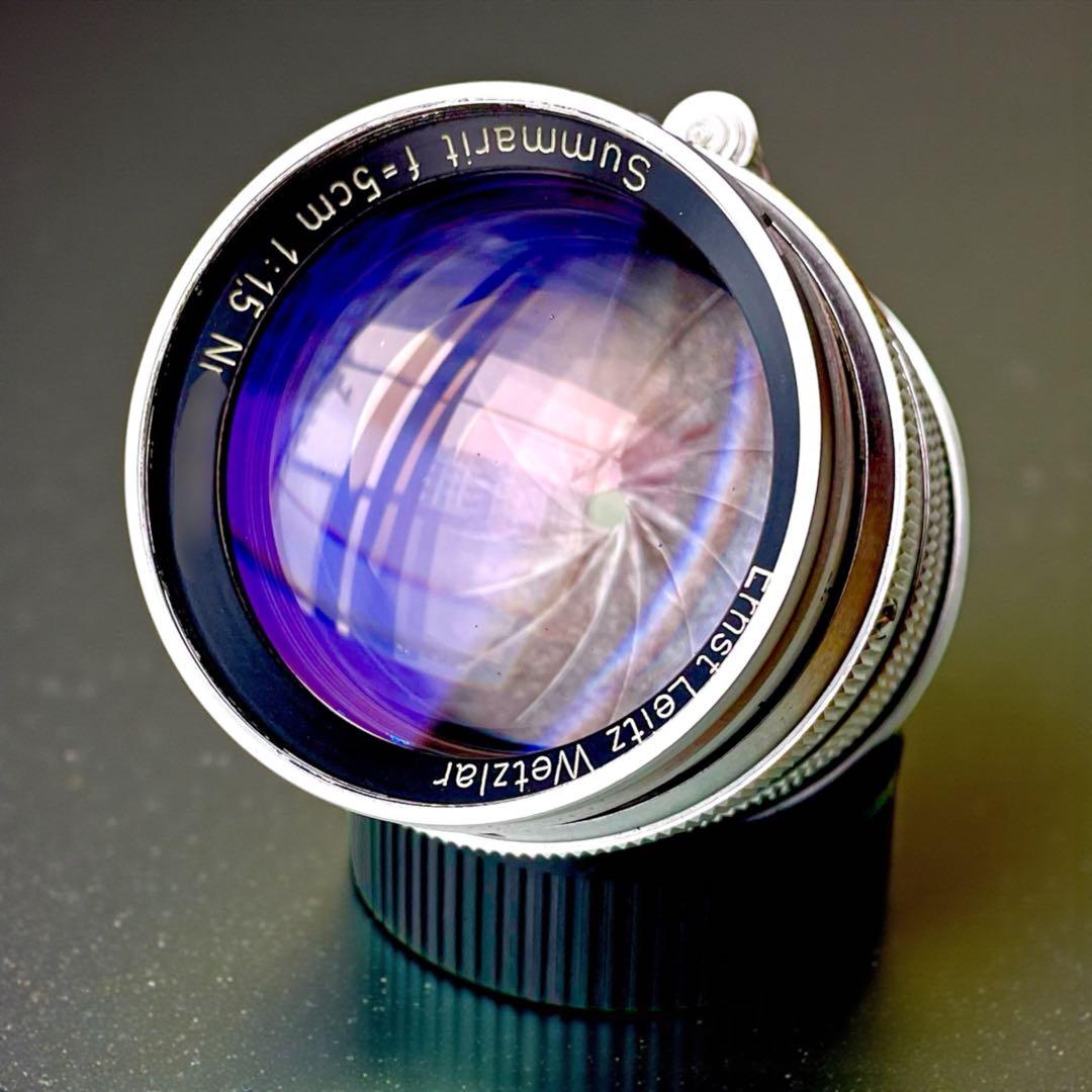 【2026年2月OH済票付】Leica Summarit 50mm f1.5