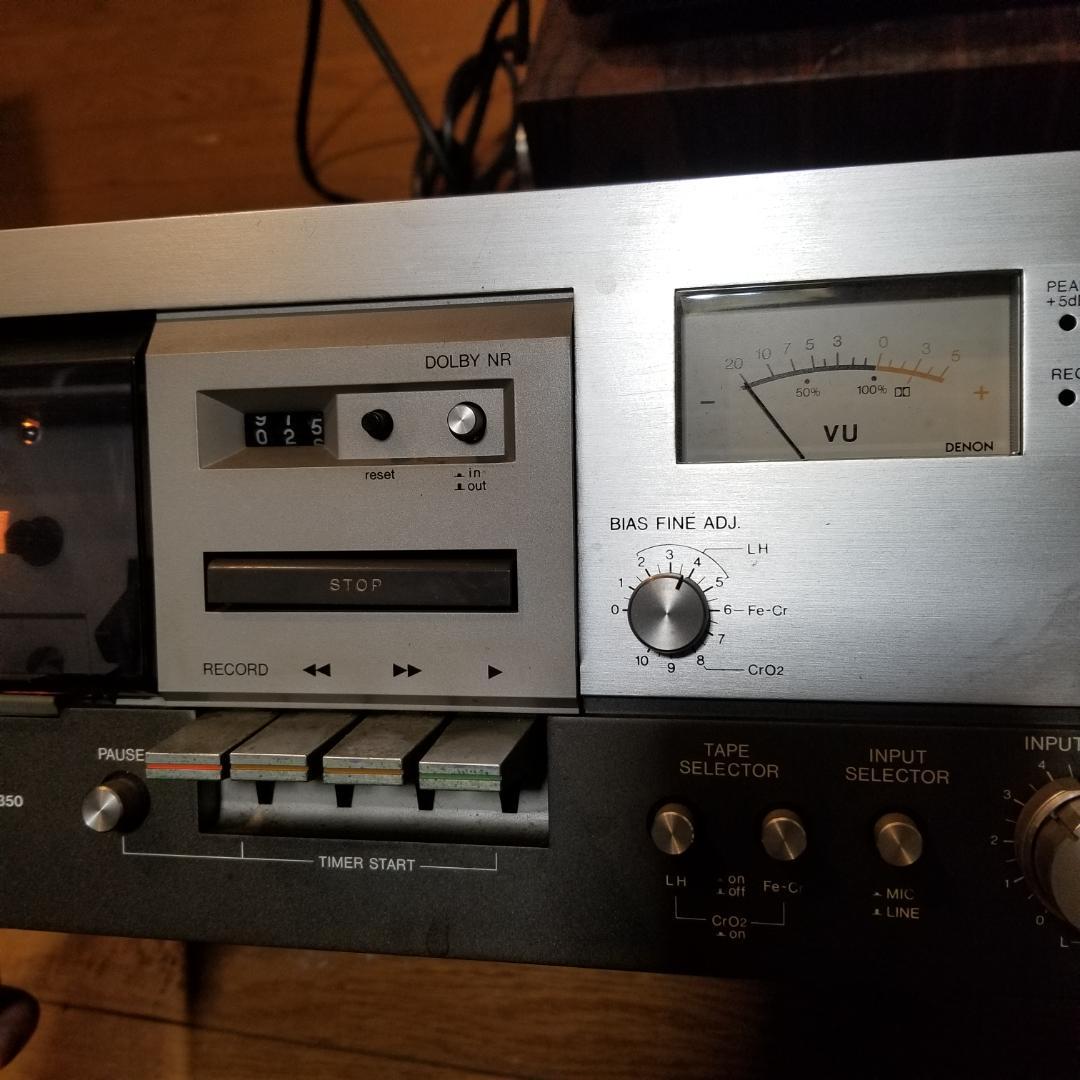 DENON ステレオカセットデッキ DR-350