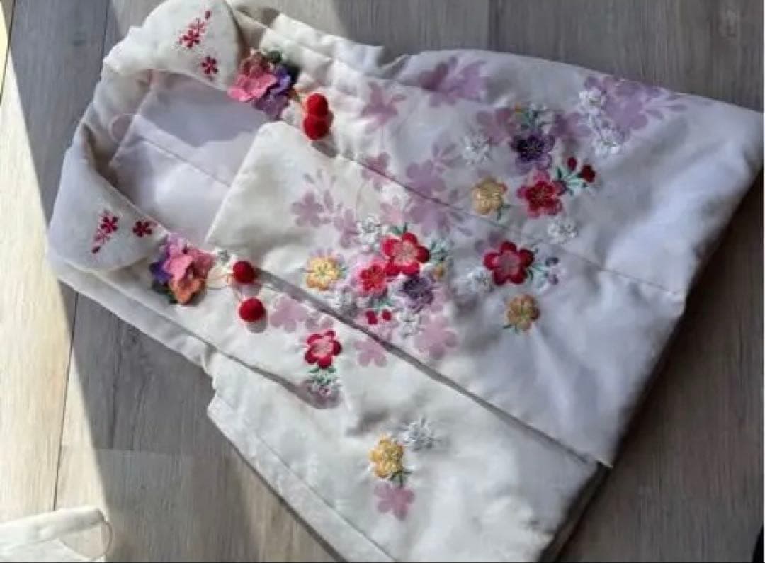 綺麗な紫がかわいい 女の子三歳 七五三 ブランド