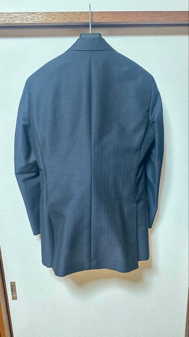 TAYLOR & LODGE ダークネイビー シングルブレスト オーダースーツ