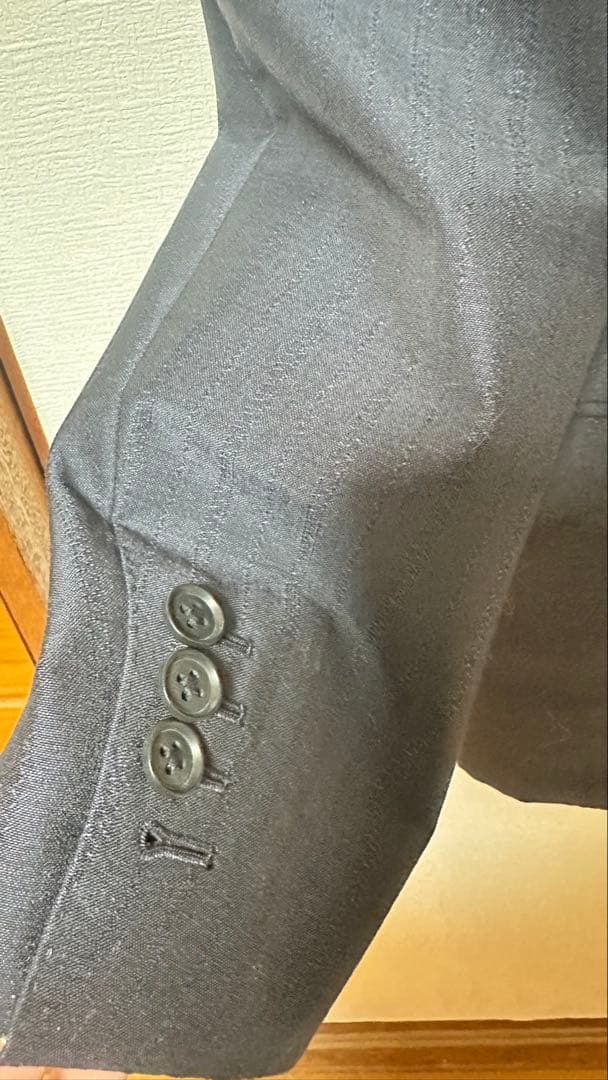 TAYLOR & LODGE ダークネイビー シングルブレスト オーダースーツ