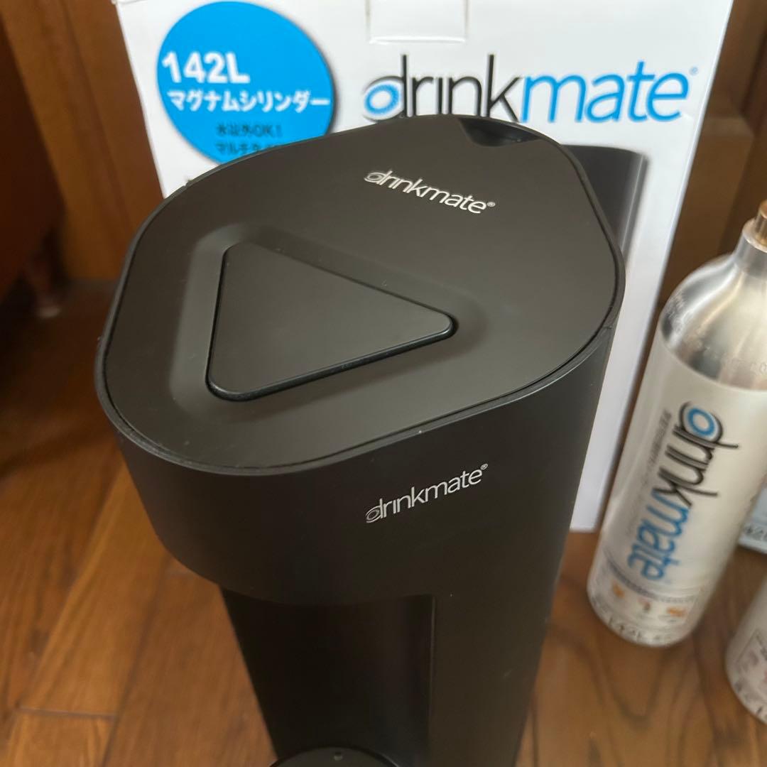 drinkmate マグナムシリーズ グランドDRM1006 ブラック 炭酸水