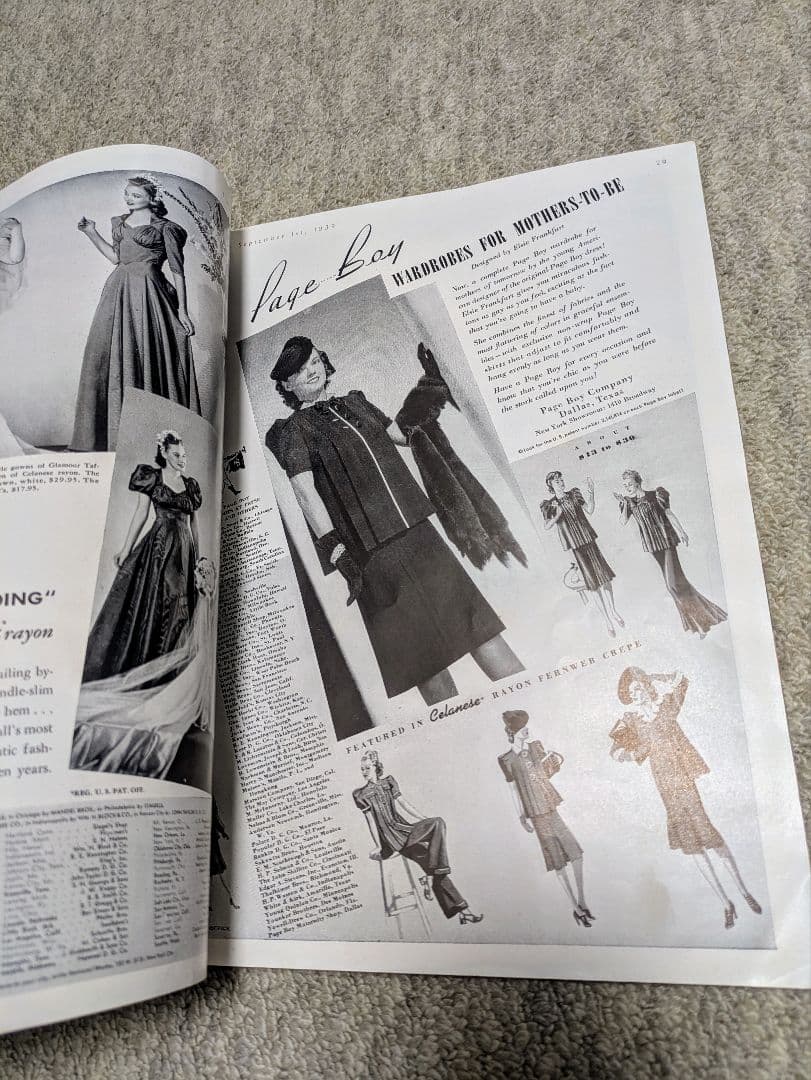 Harper's BAZAAR 1939年9月号