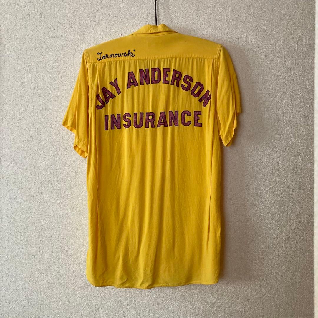 最終価格！60s service bowling shirt マチ付きシャツ