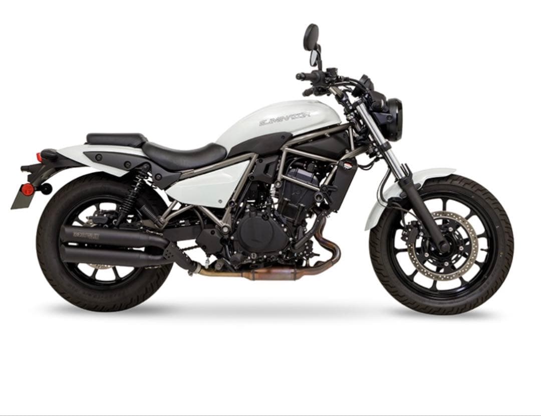 エリミネーター400 モリワキ マフラー CROSS TWIN BLACK