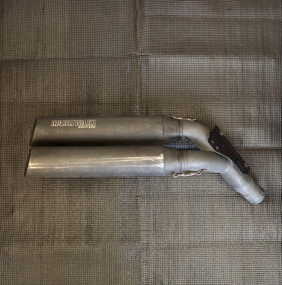 エリミネーター400 モリワキ マフラー CROSS TWIN BLACK