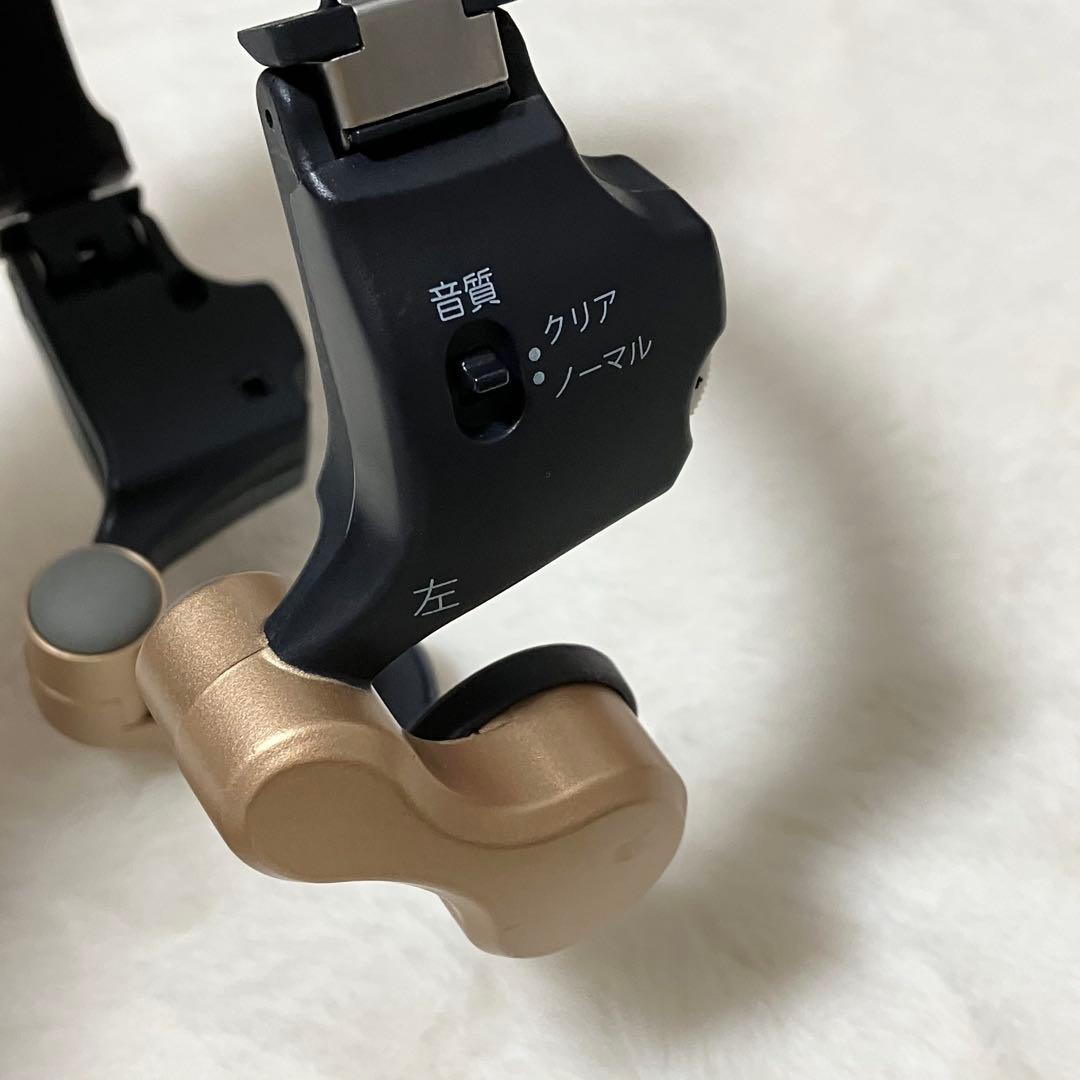 極美品ココチモ きこえるホン ES-800KU ヘッドホン型 集音器 イヤホン