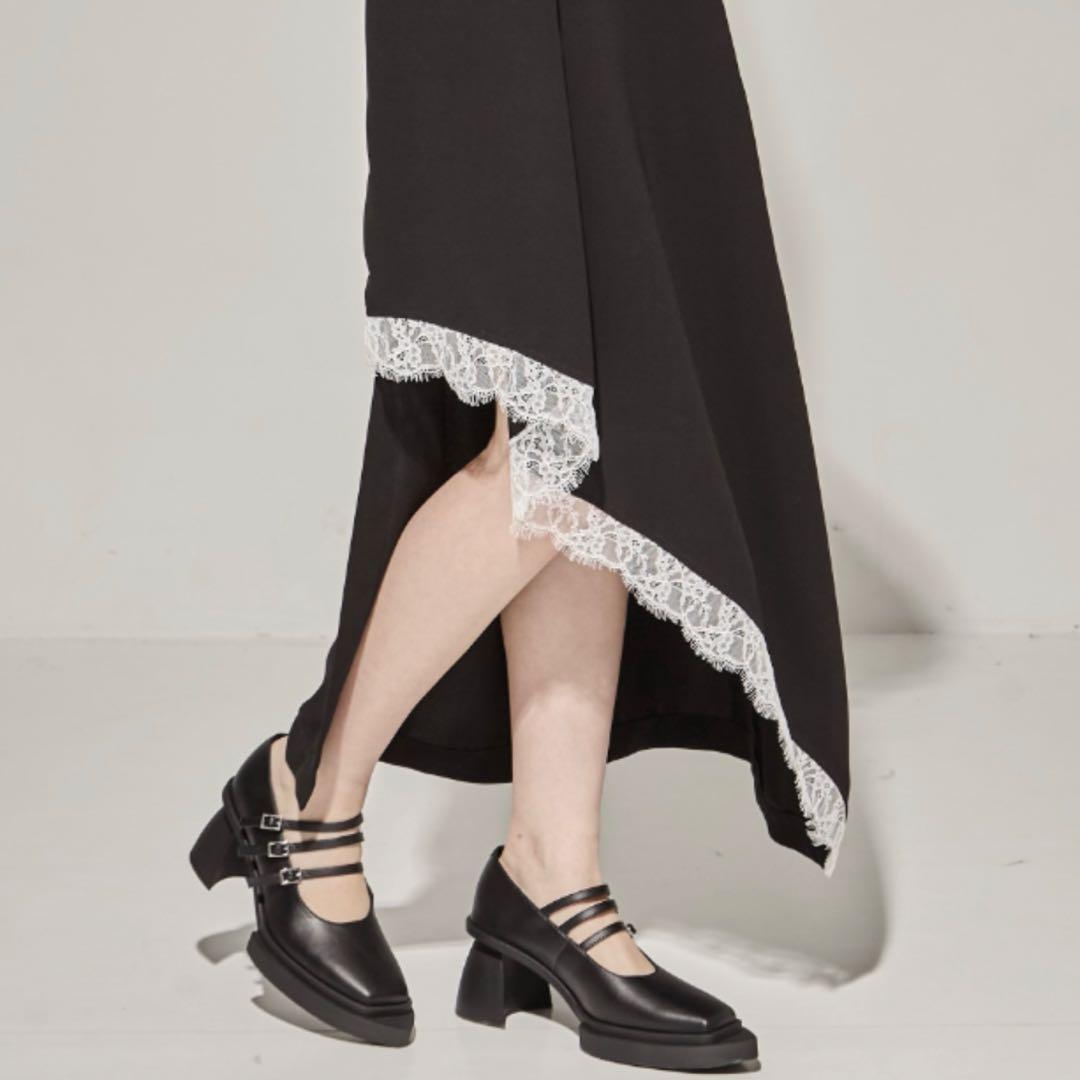 AKIKOAOKI ヒールシューズ パンプスMORIA BLACK