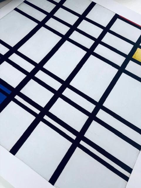 額装品/ピエト モンドリアン/Rhythmus/ポスター/アート/インテリア