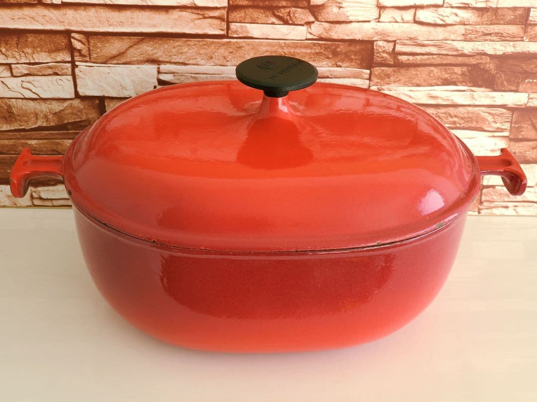 【希少品/値下げ中】ル・クルーゼ Enzo Mari エンツォ マリ大型オーバル