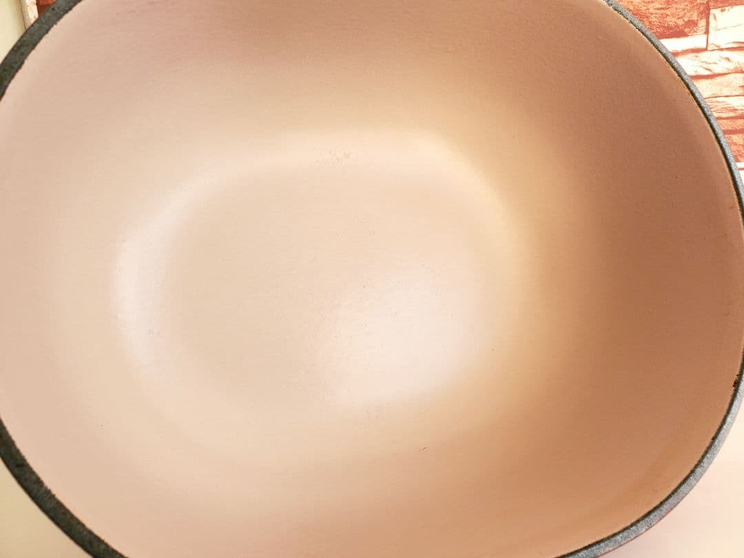 【希少品/値下げ中】ル・クルーゼ Enzo Mari エンツォ マリ大型オーバル