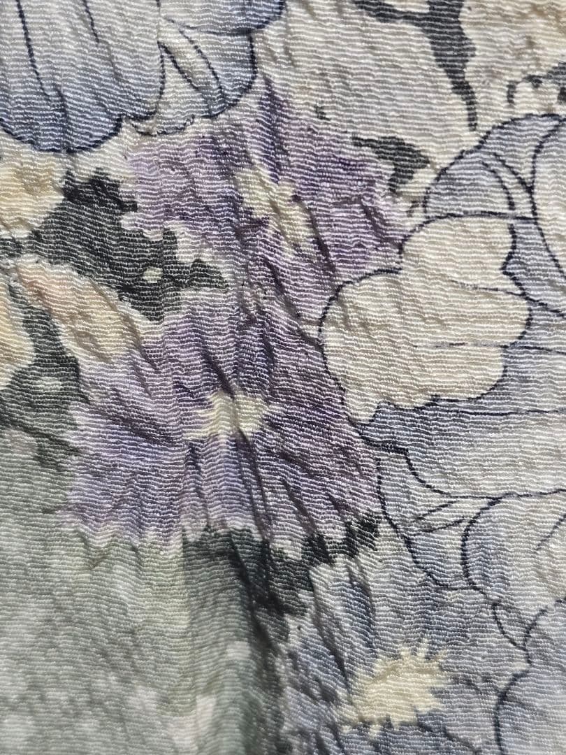 辻ヶ花　作家物　訪問着　一つ紋　高級袋帯　 正絹　フルセット　パールトーン加工