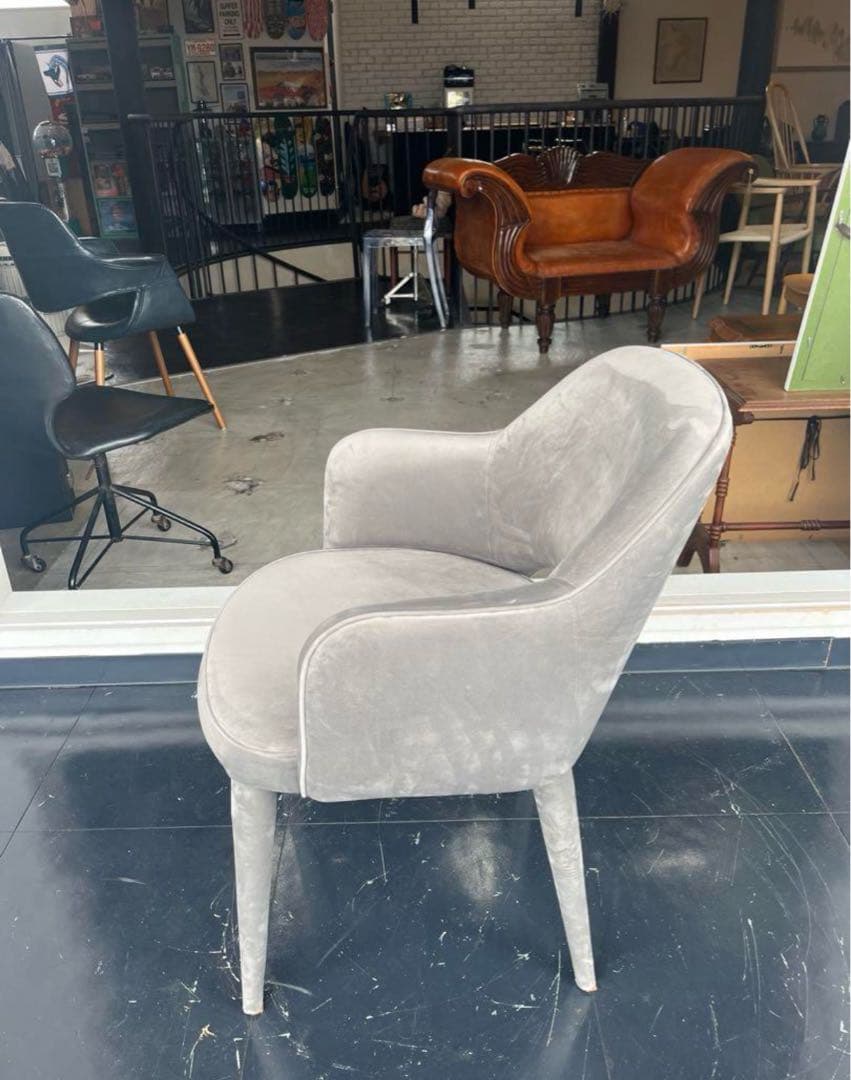 ダイニングチェア　ファブリック