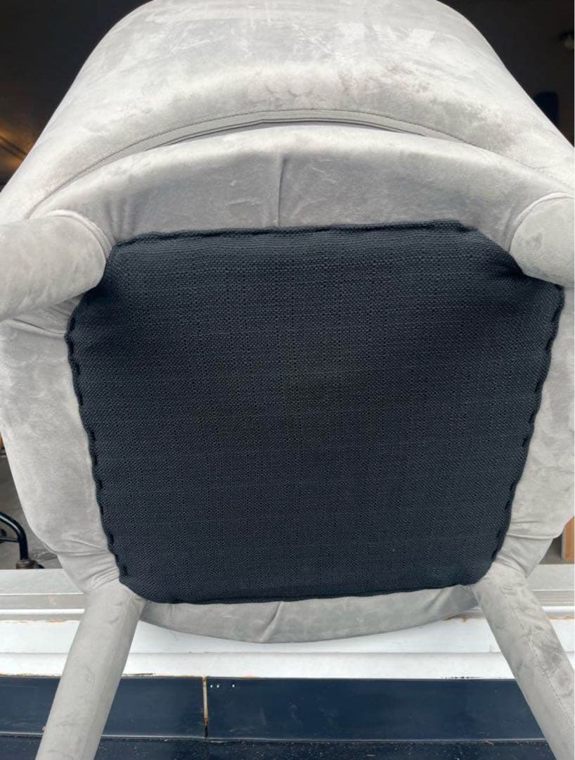 ダイニングチェア　ファブリック