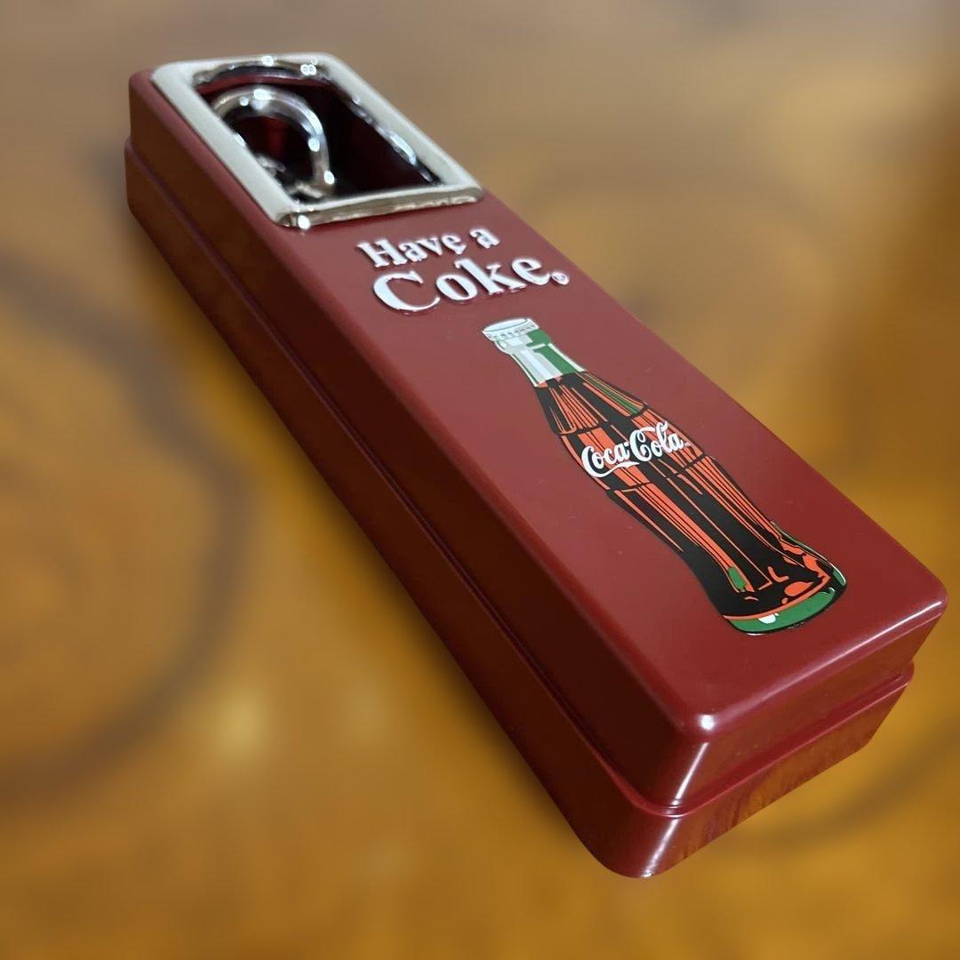 新品　コカコーラ　栓抜き　ボトルオープナー　キャップキャッチャー