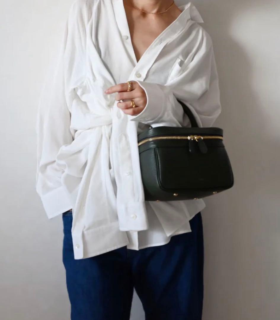 ch!iiibag チーバッグ　ブラック　レザー バニティ