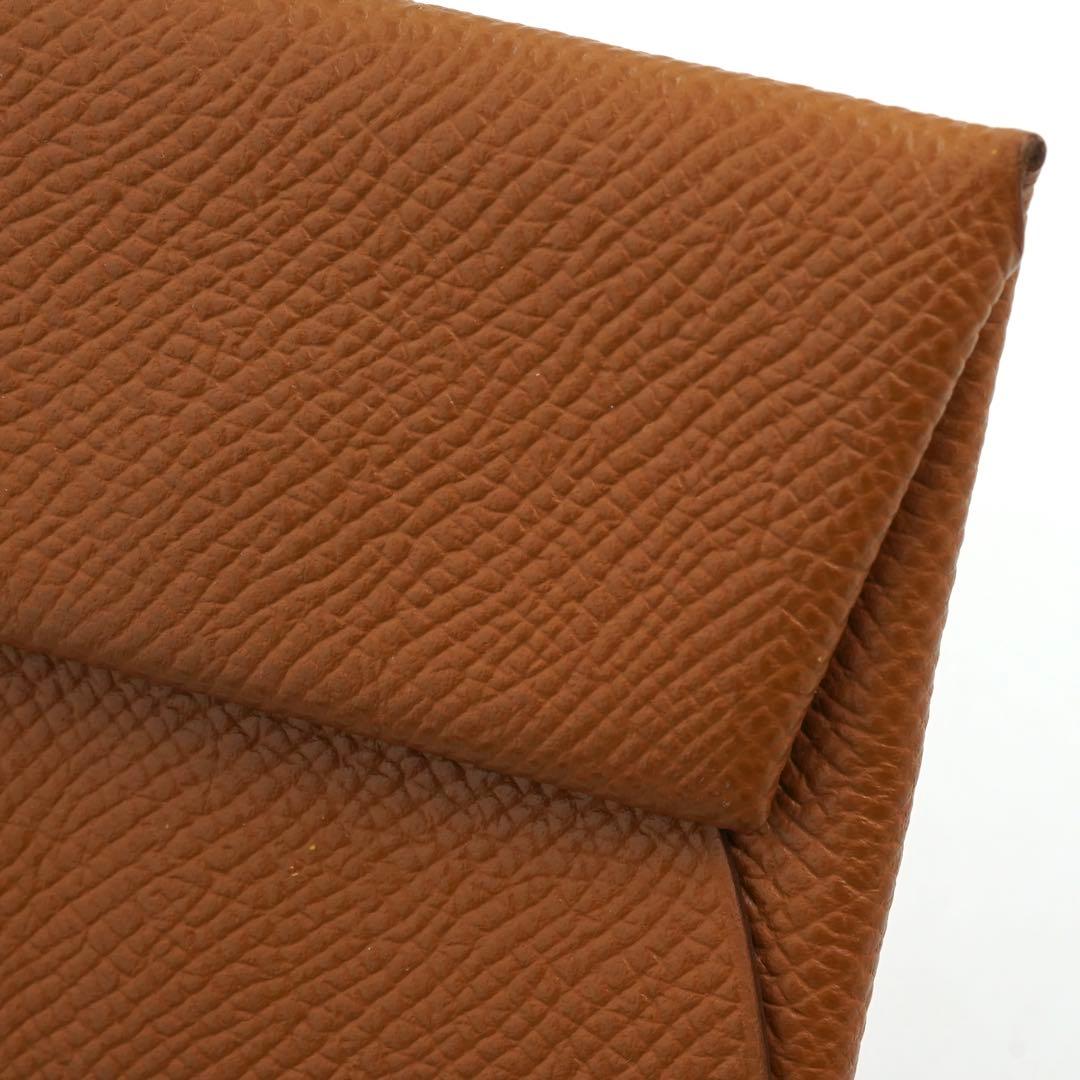 ✨新品未使用・箱付✨　HERMES ケース　小銭入れ　バスティア　刻印あり