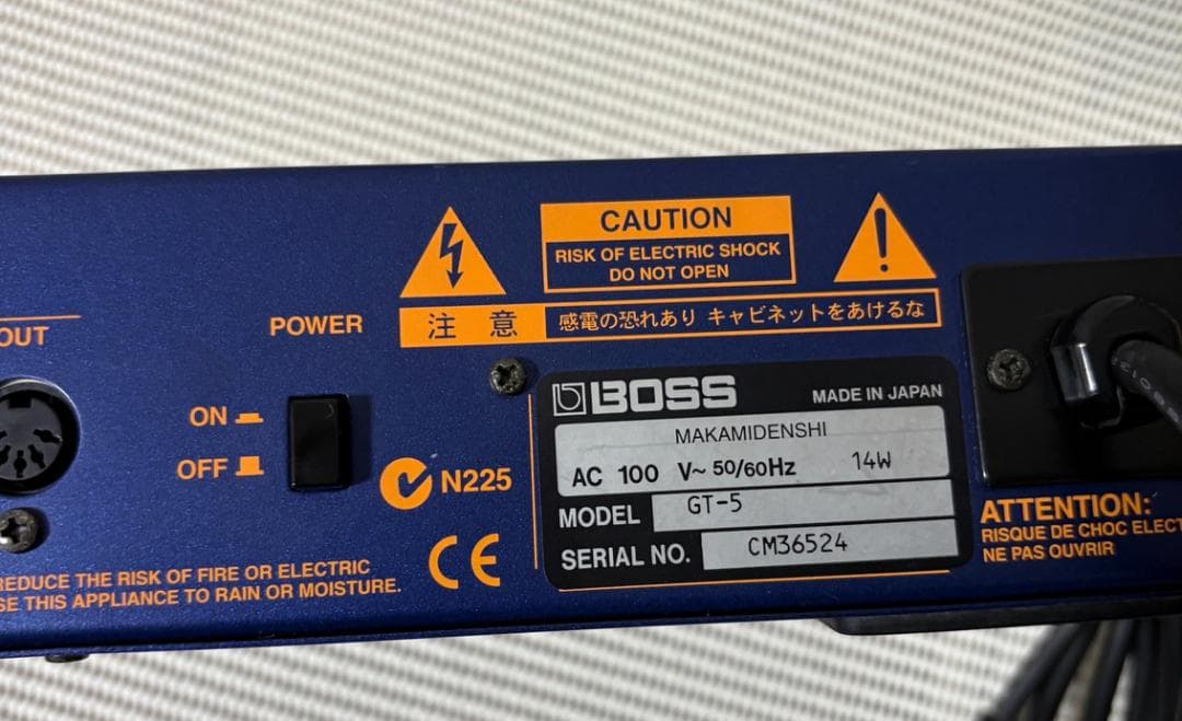 BOSS GT-5 マルチエフェクター