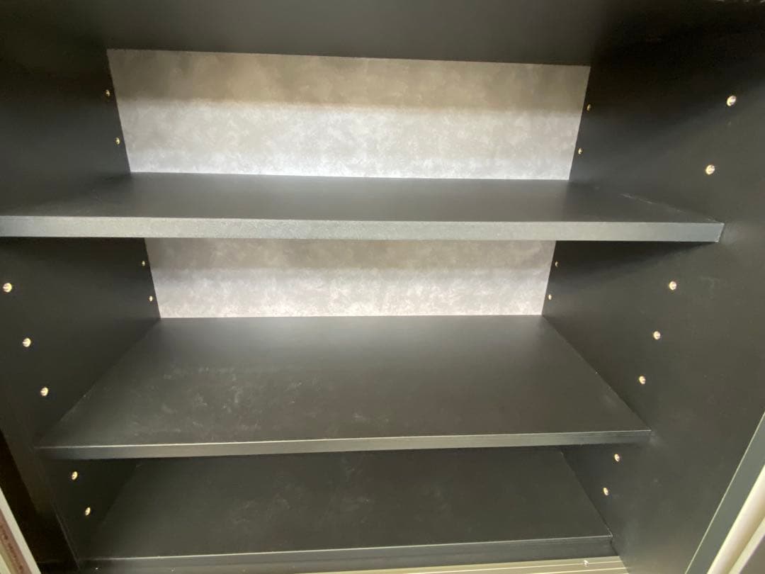 ニトリ キッチンボード ラピス2 BK クローチェ