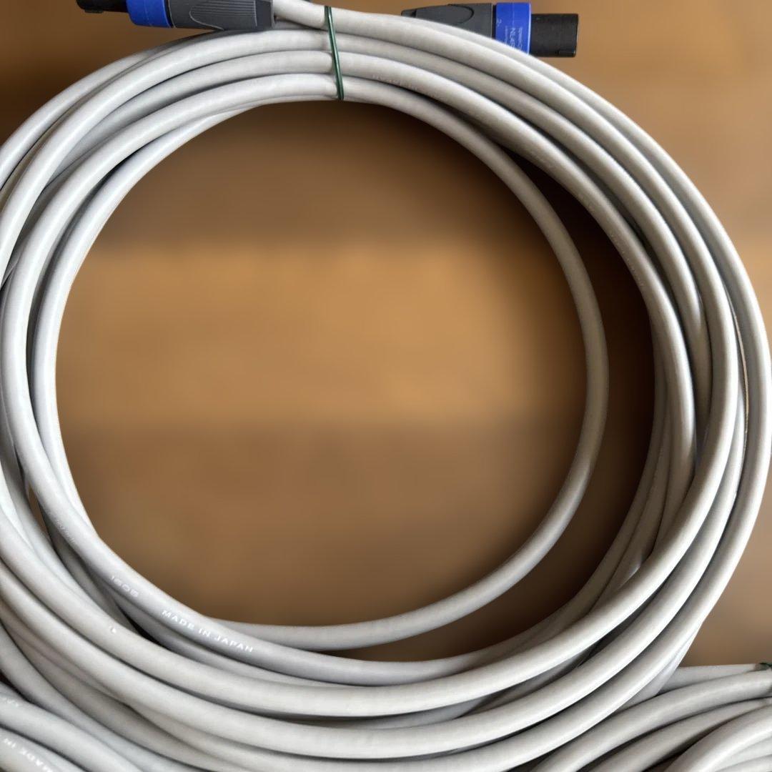 ［新品:最終価格］カナレ　スピーカーケーブル　10m 5本セット①